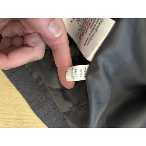 VTG Venus Gray Double Breasted Tuxedo Dress Coat 90s Airline Stewardess Preppy 6 - Picture 5 of 10